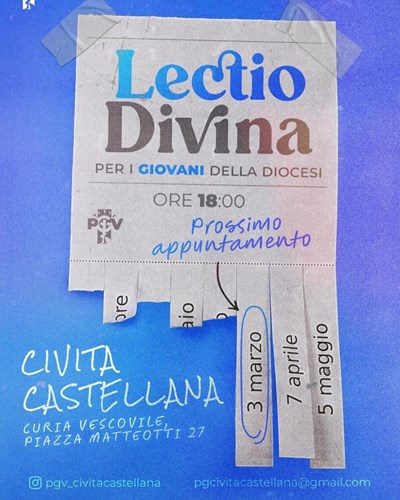 Lectio Divina per Giovani della Diocesi